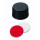 BOUCHON A VIS PP NOIR PLEIN DN18 SILICONE/PTFE - X1000
