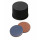 BOUCHON A VIS PP NOIR PLEIN DN13 BUTYLE/PTFE - PACK DE 100