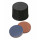 BOUCHON A VIS PP NOIR PLEIN DN8 BUTYLE/PTFE - X100