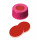 BOUCHON A VIS PP ROSE 1 TROU DN9 PTFE/SILICONE/PTFE - X100