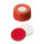 BOUCHON A VIS PP ROUGE 1 TROU DN9 SILICONE/PTFE - X100