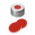 CAPSULE A SERTIR ALU 1 TROU DN11 PTFE/SILICONE/PTFE - X100