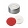 CAPSULE A SERTIR ALU 1 TROU FENDU DN11 SILICONE/PTFE X100