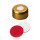 CAPSULE A SERTIR ALU 1 TROU DN11 MAGNETIQUE SIL/PTFE X100