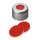 CAPSULE A SERTIR ALU 1 TROU DN8 PTFE/SILICONE/PTFE - X100