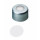 CAPSULE A SERTIR ALU 1 TROU DN8 SEPTA PTFE VIERGE - X100
