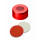 CAPSULE A SERTIR ALU ROUGE 1 TROU DN11 CAOUT./PTFE û X100