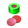 CAPSULE A SERTIR ALU VERT 1 TROU DN11 CAOU/BUTYLE/TFE X100
