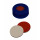 CAPSULE A SERTIR PE DUR BLEU 1 TROU DN11 CAOUTCHOUC/PTFE X100