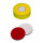 CAPSULE A SERTIR PE DUR JAUNE 1 TROU DN11 SILICONE/PTFE X100
