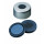CAPSULE A SERTIR PHARMAFIX ALU 1 TROU DN13 BUTYLE/PTFE - X100