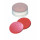 CAPUCHON EN PE TRANSPARENT 1 TROU DN20 CAOUTCHOUC/TFE X100