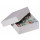CRYOBOITE EN CARTON BLANC + COUV. 133X133X75MM - X10