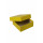 CRYOBOITE EN CARTON PLASTIFIE JAUNE 136X136X50MM