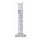 EPROUVETTE GRADUEE BLEU FORME HAUTE EN VERRE BORO.CL.A 25ML