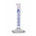 EPROUVETTE GRADUEE BLEU FORME HAUTE EN VERRE BORO.CL.A 5ML