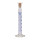 EPROUVETTE GRADUEE VERRE CL.A BOUCHON EN PP CN14/23 25ML