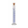 EPROUVETTE GRADUEE VERRE CL.A BOUCHON EN PP CN29/32 250ML