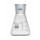 FIOLE CONIQUE VERRE GRADUE COL RODE 29/32 CAP.100ML