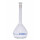 FIOLE JAUGEE BOUCHEE EN VERRE BORO. CN29/32 2L