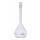 FIOLE JAUGEE BOUCHEE EN VERRE BORO. CN19/26 500ML