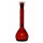 FIOLE JAUGEE VERRE BRUN CL.A BOUCHON PE CN14/23 100ML - X2