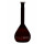 FIOLE JAUGEE VERRE BRUN CL.A BOUCHON PE CN24/29 1L - X2