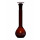 FIOLE JAUGEE VERRE BRUN CL.A BOUCHON PE CN10/19 20ML - X2