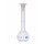 FIOLE JAUGEE VERRE CLAIR CL.A BOUCHON EN PE CN10/19 25ML
