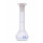 FIOLE JAUGEE VERRE CLAIR CL.A BOUCHON EN PE CN12/21 25ML