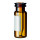 FLACON A SERTIR BRUN DN11 + MICRO-INSERT +ETIQ. 0,3ML X100