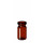 FLACON A SERTIR BRUN DN20 A FOND PLAT 5ML - X100