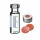 FLACON A SERTIR CLAIR DN11 + MARQU.+ CAPS.1 TROU 1,5ML X100