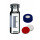 FLACON A SERTIR CLAIR DN11 + CAPSULE PP DUR 1,5ML - X100