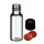FLACON A VIS CLAIR DN8 + BOUCHON 1 TROU 1,5ML - X100