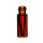 FLACON A VIS TPX BRUN DN9 + MICRO-INSERT 0,2ML - X100