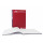 CAHIER DE LABORATOIRE A LIGNES 21,8X28,1CM COUV. ROUGE 200P