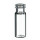 MICRO-FLACON A VIS CLAIR DN9 0,9ML - X100