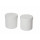 POT EN PP BLANC + BOUCHON A VIS BLANC 310ML - X10