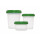 POT EN PP GRADUE NON STERILE BOUCHON A VIS VERT 1L - X64