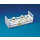 PORTOIR EN PP BLANC POUR VIALS 30MM MAX 24 PLACES