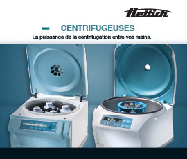 Centrifugeuses Hettich