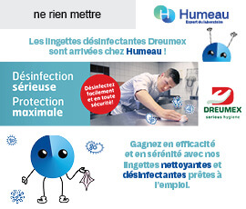 Voici les lingettes désinfectantes Dreumex