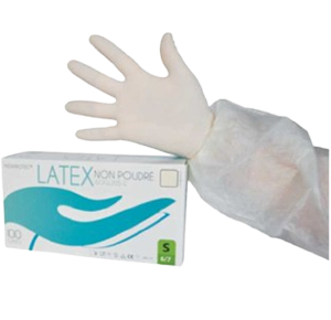 Gants à usage unique en latex MediProtec