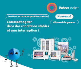 Nouvelle gamme d'agitateurs incubateurs Kuhner shaker