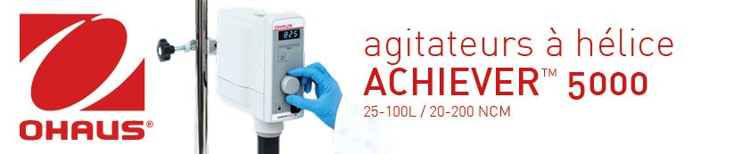 agitateurs à hélice Ohaus achiever 5000