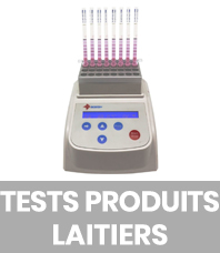 tests pour le lait produits laitiers