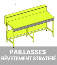 paillasse stratifiée