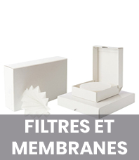 Filtres et membranes à usage unique