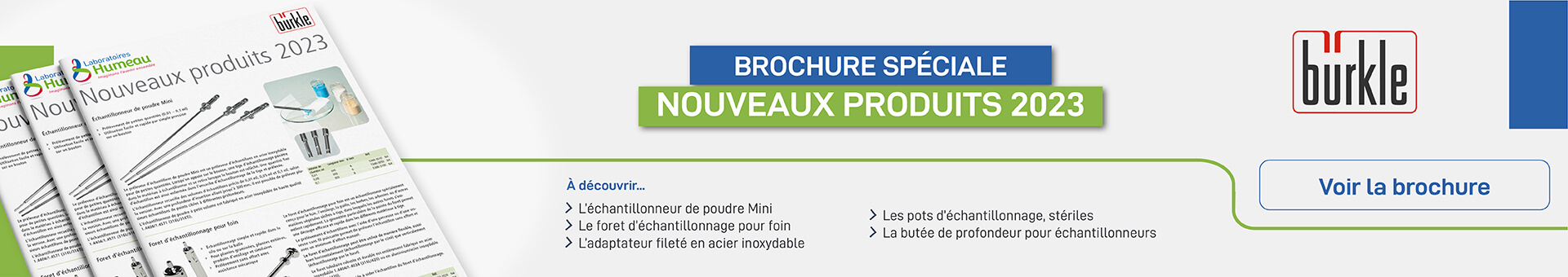 Nouveautés produits Bürkle